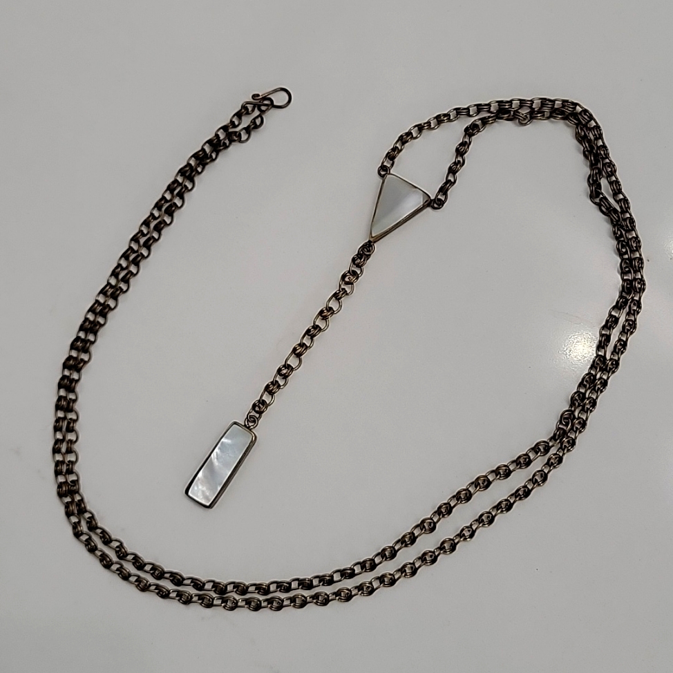 Long Trades Of Hope Accent Necklace